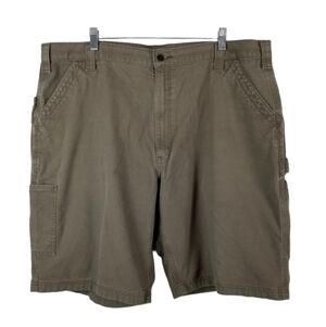 Carhartt Men's Carpenter Shorts Original Fit Brown Tan Size 42 Inseam 10"